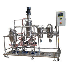 Machine de distillation moléculaire de film à huile de poisson